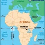Rwanda map