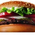 Burger King Whopper - just the way I like it.