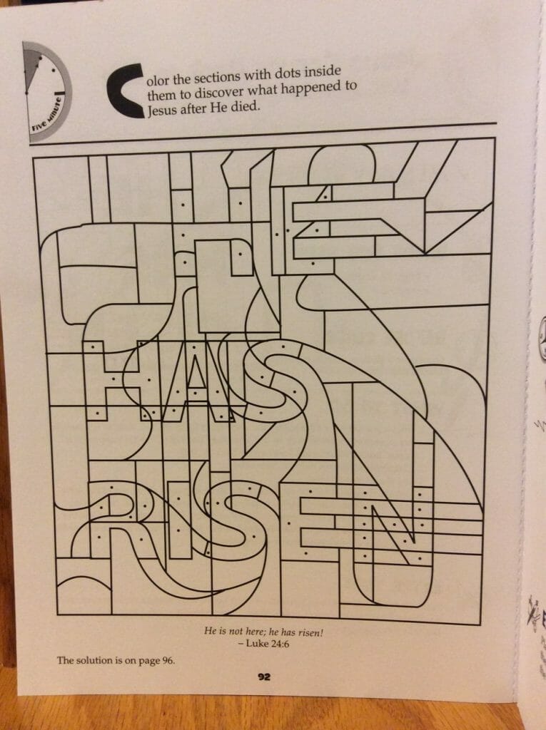 Is there any value in coloring pages for children?