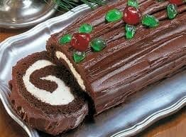 yule log Elaine