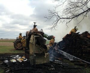 Duke's wood burner fire. 