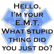 "I hit my head so I could knock some sense into myself."