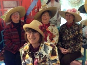 It's so much fun to be with my church sisters.