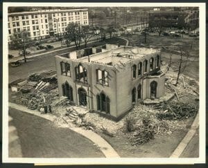 Demolition of the Rockefeller Mansion