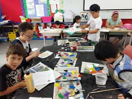 glitter in classrrom