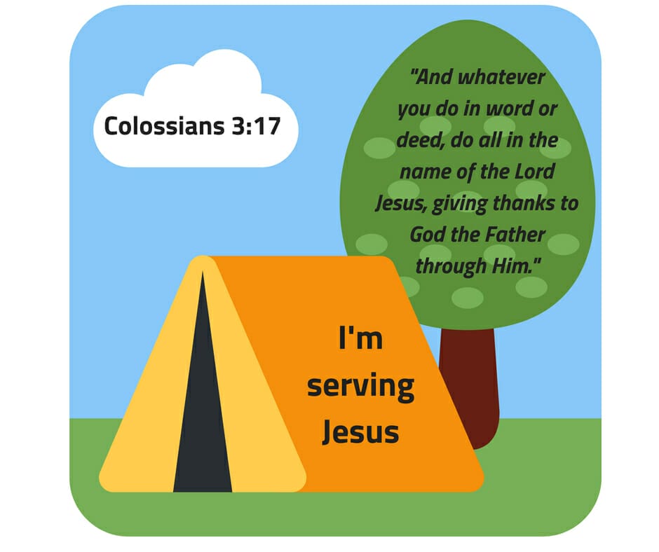 Serving Jesus - Colossians 3:17