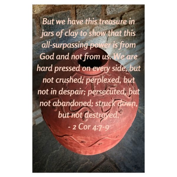 Brokenness - God's light shines through our weaknesses