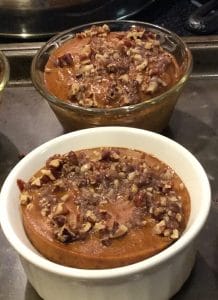 Pumpkin Pecan Custard - a great dessert for the diabetic at your family dinners