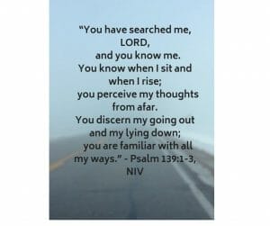 God In The Fog - Psalm 139:1-3