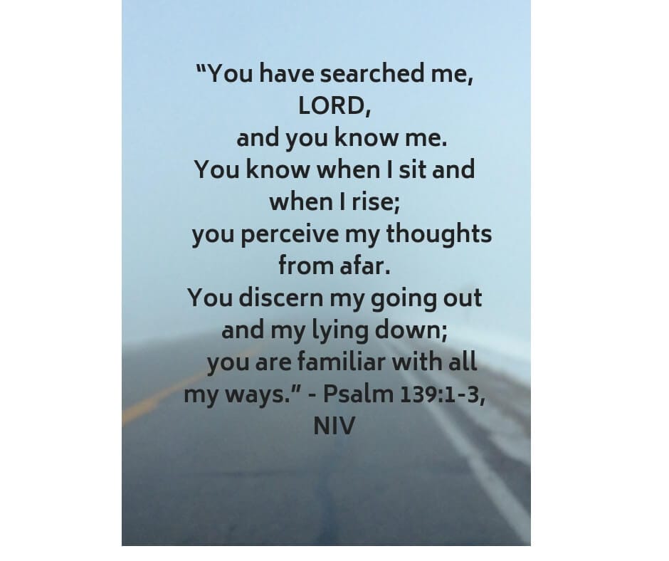 God In The Fog - Psalm 139:1-3