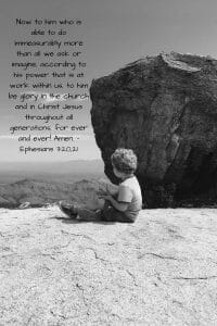 Ephesians 3:20,21 - The extent of God's Power