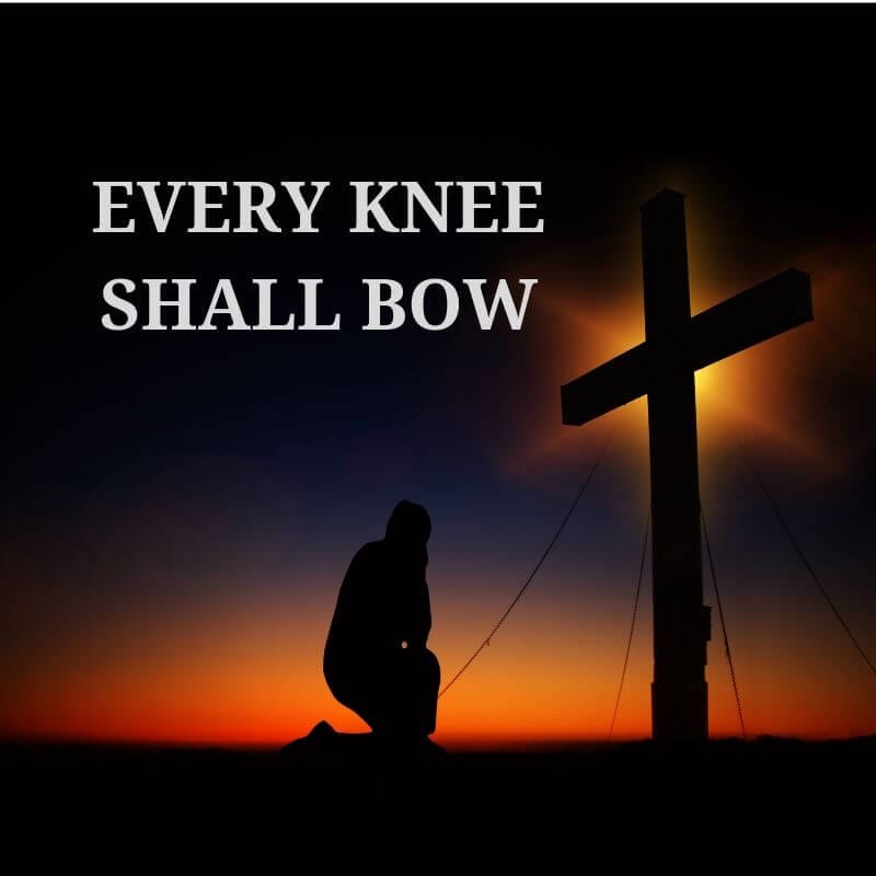 Every knee shall bow - Philippians 2:10