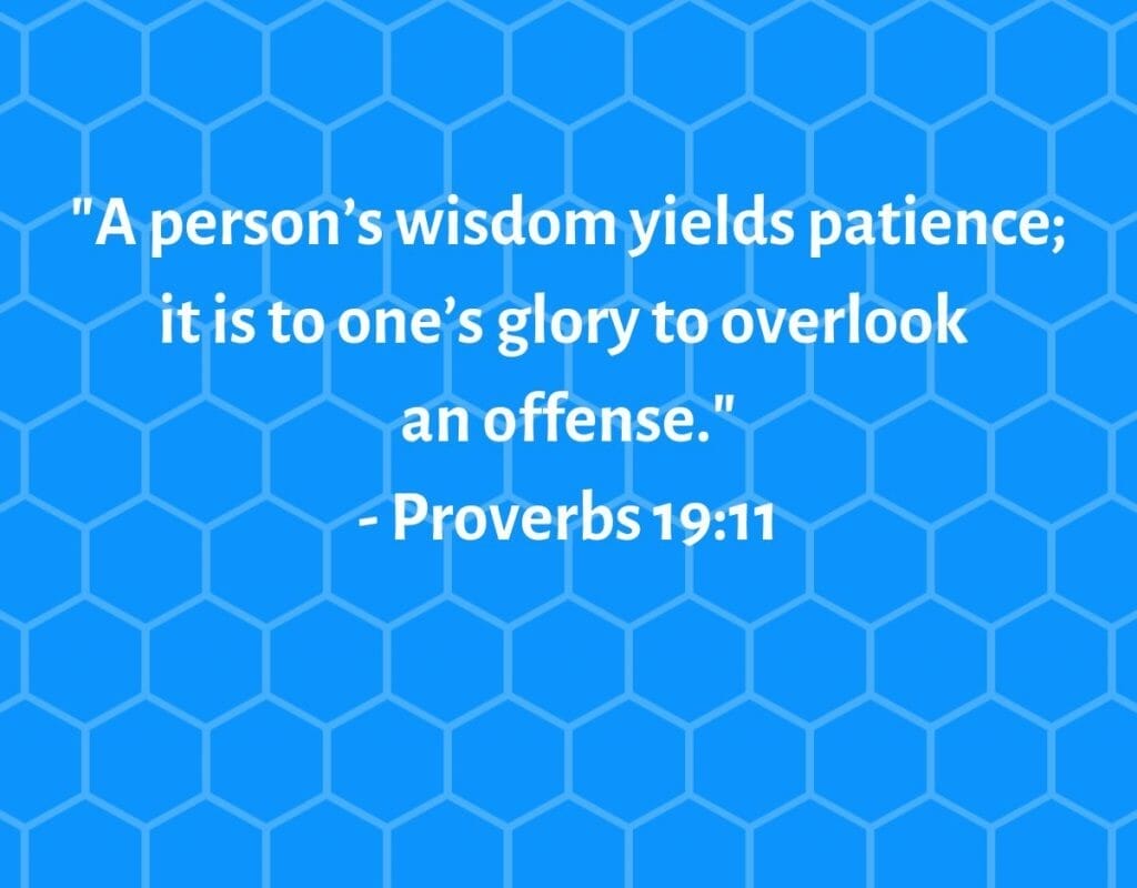 Proverbs 19:11
