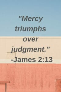 Social Distancing: "Mercy triumphs over judgment "(James 2:13)