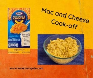 Mac and Cheese Cook-off