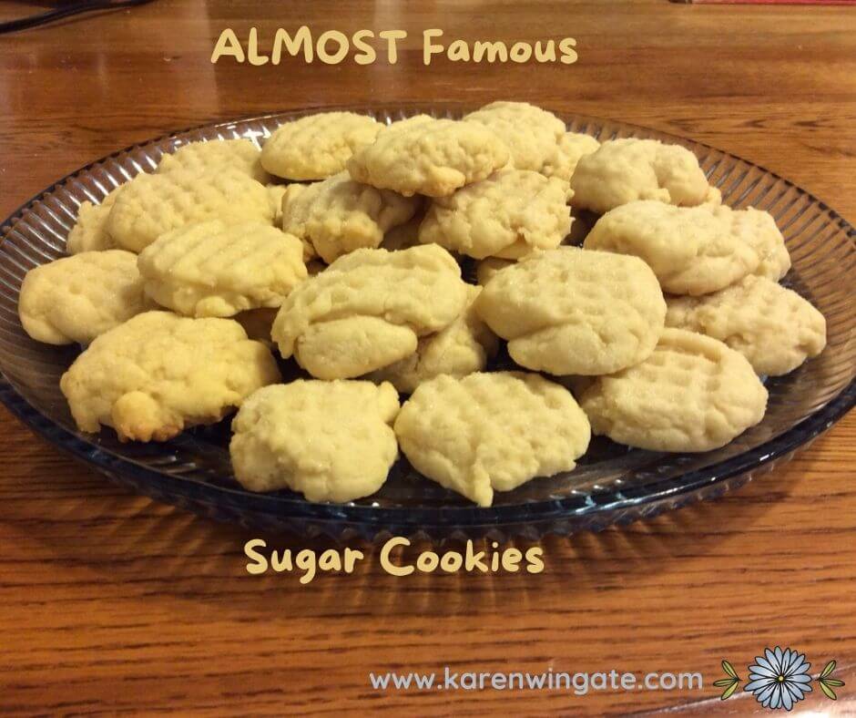 Almost Famous Sugar Cookies