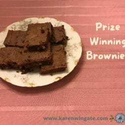 Prize Winning Brownies