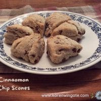 Cinnamon Chip Scones