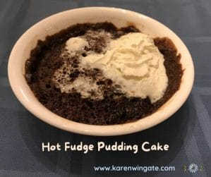 Hoy fudge pudding cake