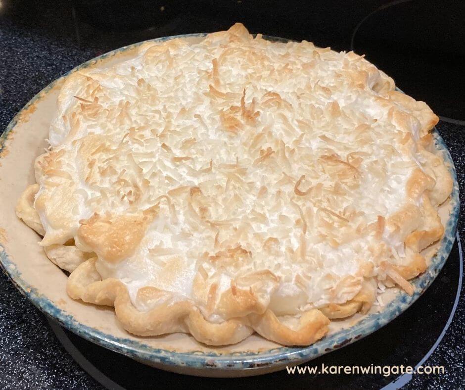 coconut cream pie