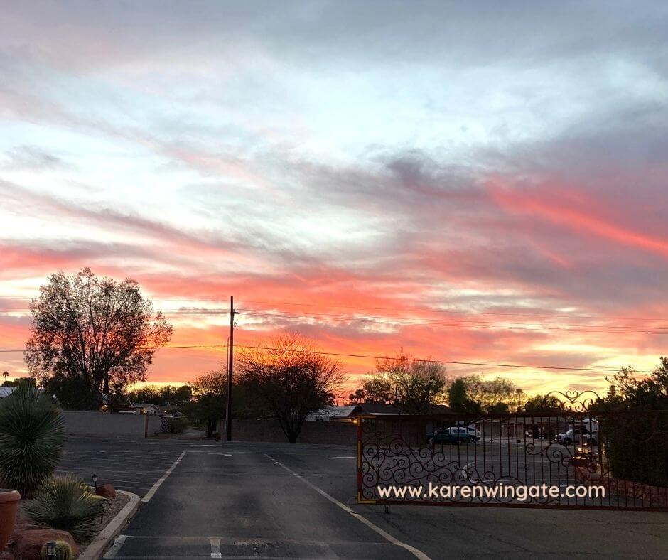 Moving Toward a New Normal: Sunset in Arizona