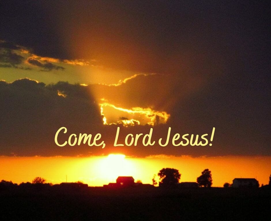 Come, Lord Jesus