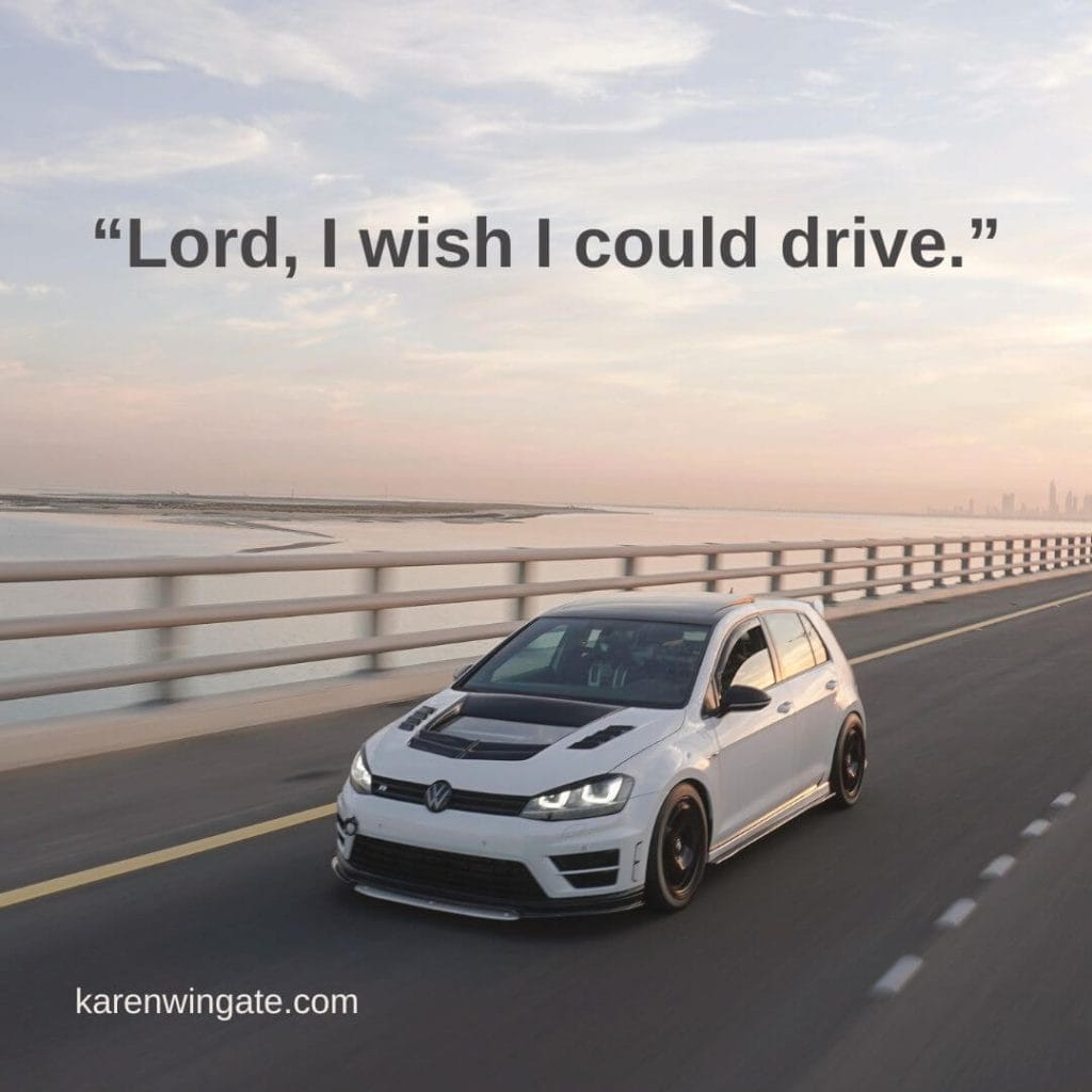 Lord I wish I could see. karenwingate.com