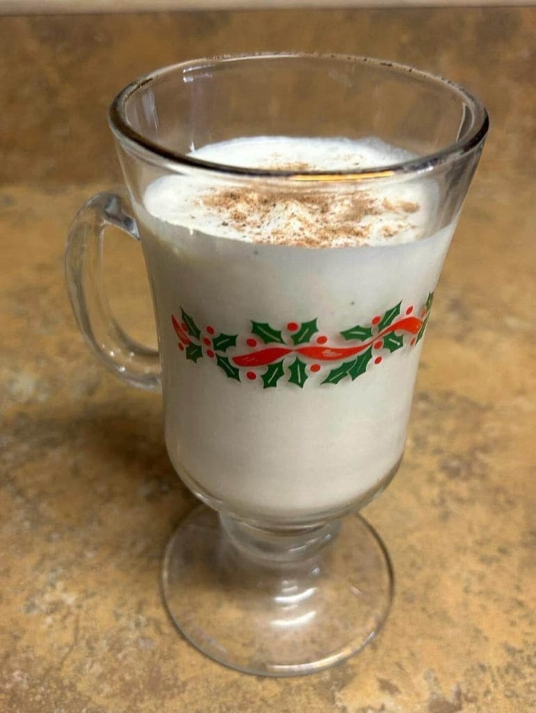 photo of eggnog