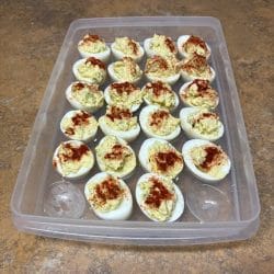 photo of deviled eggs