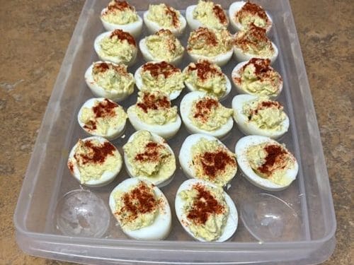 Karen's Deviled Eggs - Karen Wingate